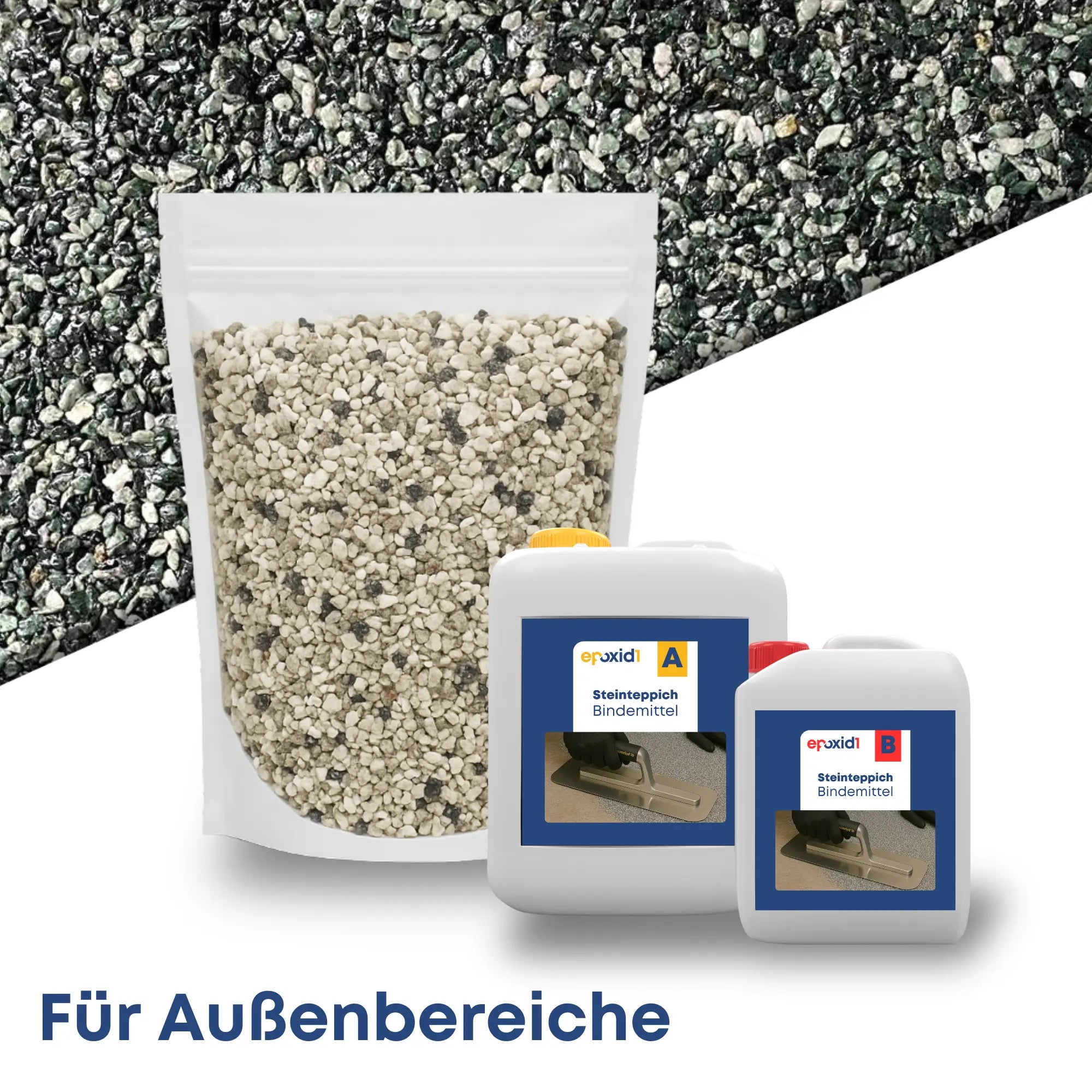 Steinteppich Set AUSSEN - Verde Alpi