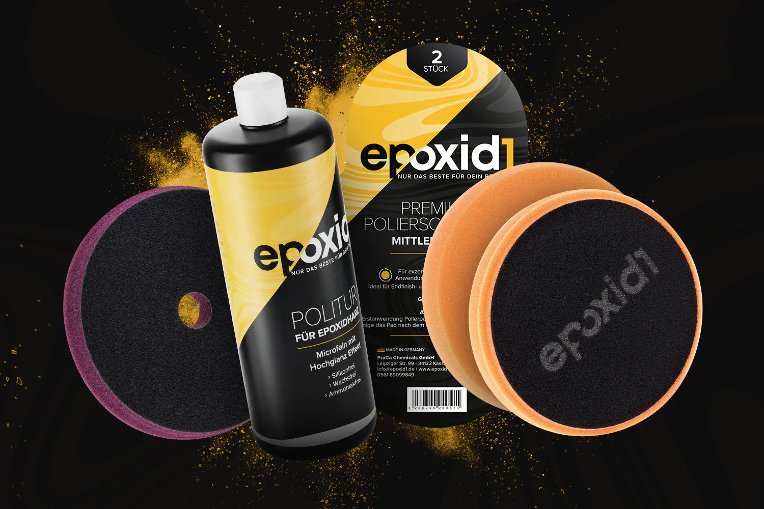 Schleifen & Polieren bring dein Epoxidharz auf Hochglanz