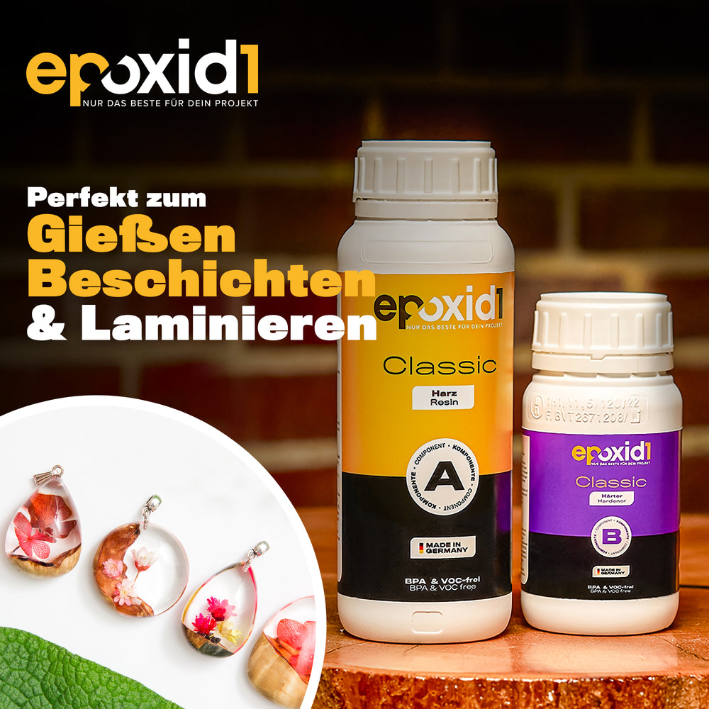 3 Kg 2K-Epoxidharz Transparent – UV-stabil, Mit H Produktbild-Vorschau 3