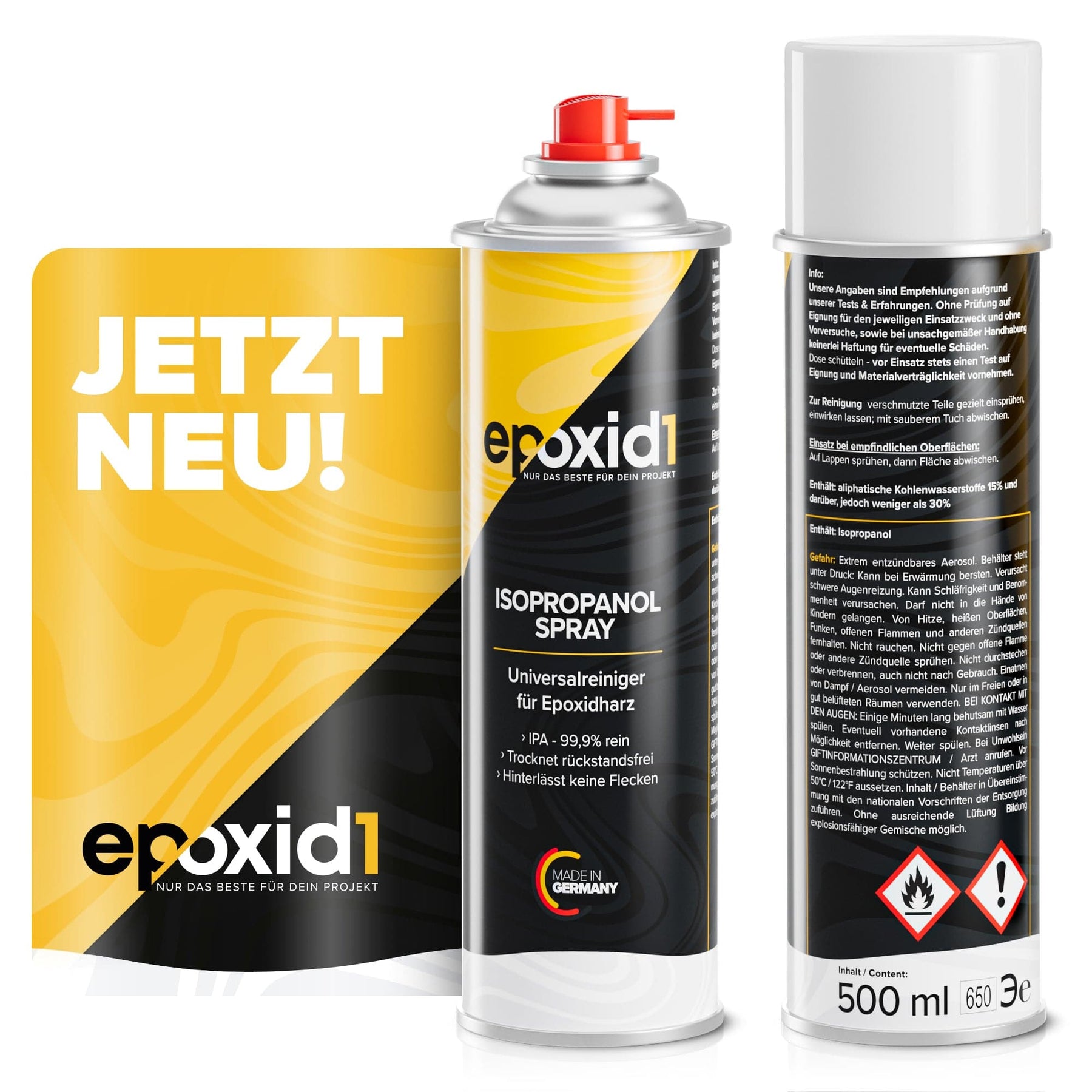 Isopropanol Spray für Epoxidharz - 500ml