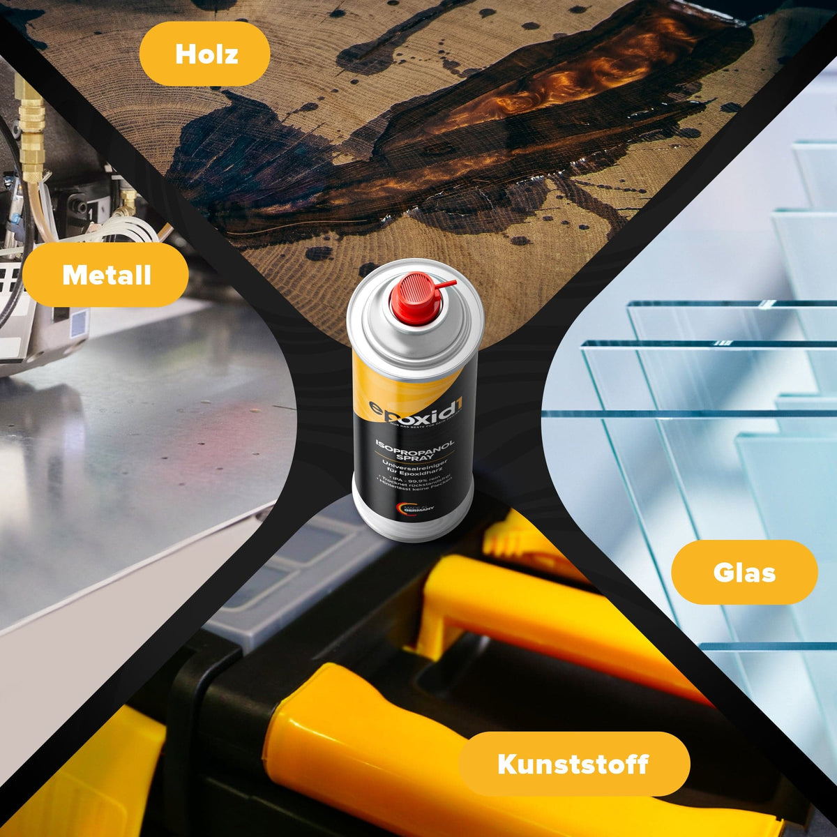 Isopropanol Spray für Epoxidharz 500ml