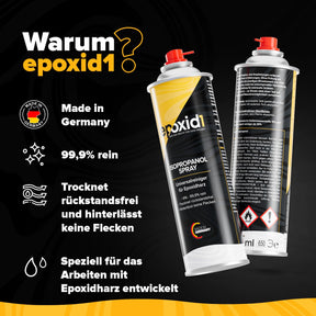 Isopropanol Spray für Epoxidharz - 500ml