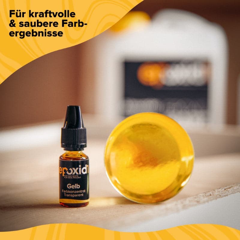 Epoxid1 gelbe Tinte für kraftvolle Ergebnisse