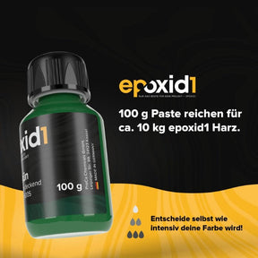 100g epoxid1 Paste reichen für 10kg Harz