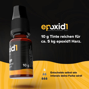 10g epoxid1 Tinte reichen für 5kg Harz