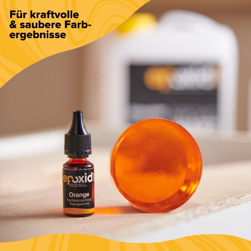 Epoxid1 orangene Tinte für kraftvolle Ergebnisse