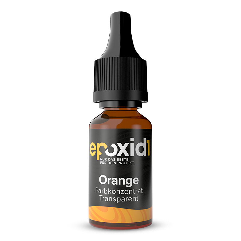 Epoxid1 orangene Epoxidharz Tinte