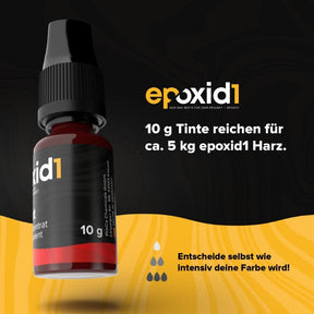 10g epoxid1 Tinte reichen für 5kg Harz