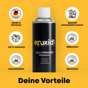 Die Epoxid1 Trennspray Vorteile: Made in Germany und Lösemittelfrei